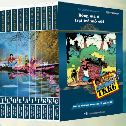 Combo 6: Tứ Quái TKKG [các tập từ 51-60]